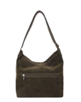 Borsa secchiello – Suede Kba colore Kaki Scuro - LANCASTER