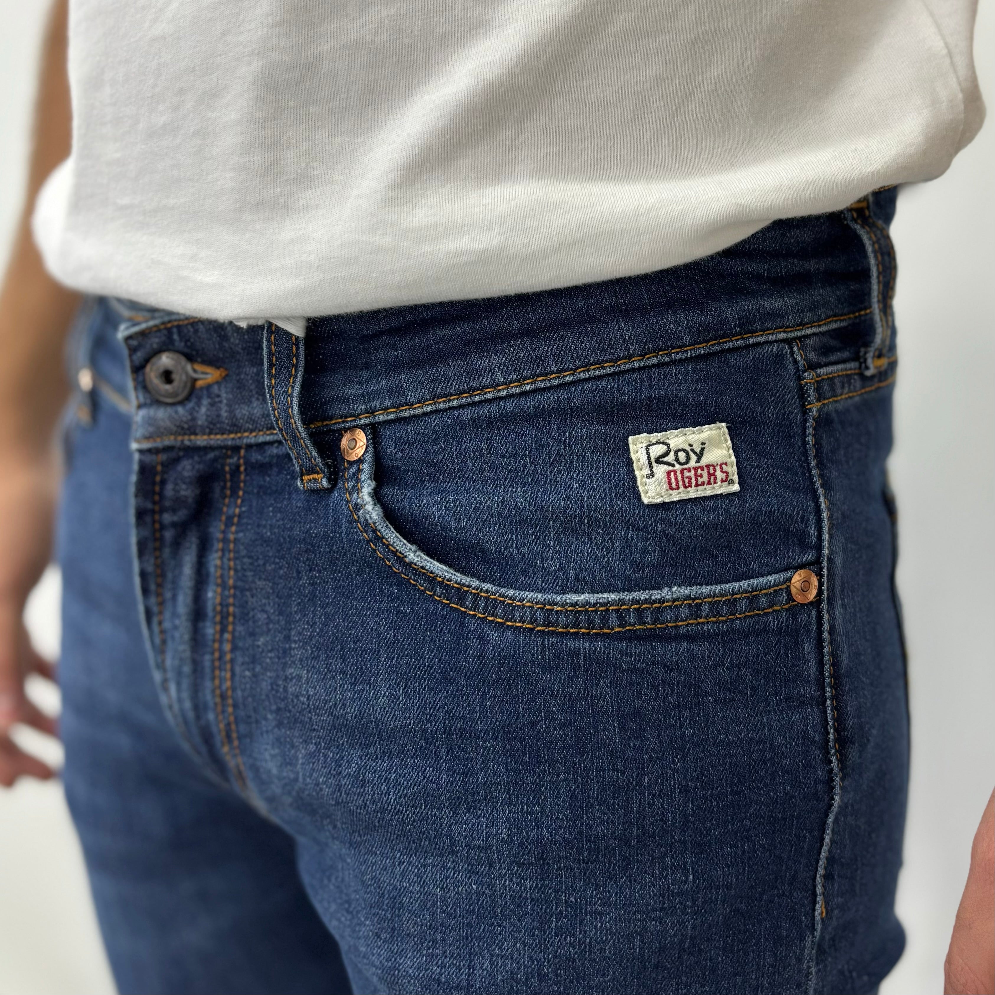 ROY ROGER'S FW25 JEANS 517 WASH 52 - Marcello Fontana Shop