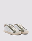 P448 John BEAV White/Khaki - Marcello Fontana Shop