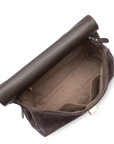 Borsa shopping grande a spalla - Suède Grace colore Marrone - LANCASTER