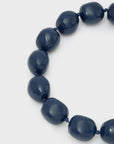 COLLANA AURORA SFERE IN RESINA PLAIN - BLU - NALI'