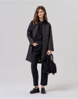 Jeans dritti con orlo sfrangiato Nero - cod. 556BAJE521 - SURKANA