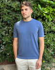 OUTFIT GIROCOLLO IN COTONE CREPE CARTA DA ZUCCHERO