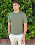 GIROCOLLO IN SPUGNA MILITARE - Marcello Fontana Shop
