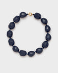 COLLANA AURORA SFERE IN RESINA PLAIN - BLU - NALI'