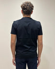 T-SHIRT IN COTONE BLACK - OUTFIT ITALY
