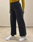 FW25 TELERIA ZED PANTALONE NAMI NERO