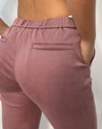 TELERIA ZED PANTALONE ALESSIA MALVA - Marcello Fontana Shop