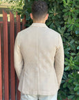BOB GIACCA DOPPIOPETTO RASCHEL PROCESS - BEIGE - Marcello Fontana Shop
