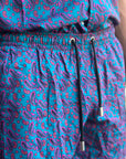 KQ BOXER MARE MOD. ESSENTIAL FANTASIA CASHMERE PETROLIO