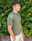 GIROCOLLO IN SPUGNA MILITARE - Marcello Fontana Shop