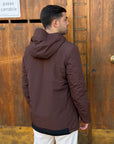 Giubbotto AURELIO Long Velour - Brown - SUNS