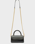 BORSA PHOEBE A MANO RIGIDA NERO - NALI' - Marcello Fontana Shop