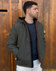 Giubbotto AURELIO Velour - Military - SUNS