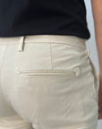 Entre Amis Pantalone tk america Capri - Antique White - Marcello Fontana Shop