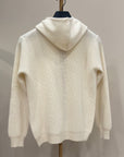 Felpa in Misto Cashmere panna - Privati Firenze