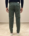 FW25 BRO-SHIP PANTALONE SARAJEVO REGULAR IN GAMBARDINA EDERA - Marcello Fontana Shop