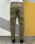 ENTRE AMIS PANTALONE TASCONATO MILITARY - Marcello Fontana Shop