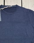 Privati Firenze Girocollo in lana rasata - Navy - Marcello Fontana Shop