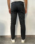 Entre Amis Pantalone tk america Capri - Graphite - Marcello Fontana Shop