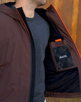 Giubbotto AURELIO Velour - Brown - SUNS