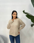 RELISH MAGLIA CAMARA BEIGE - Marcello Fontana Shop