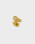 ANELLO ORY CON PIETRA BIANCO - NALI'