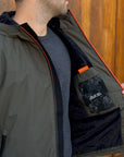 Giubbotto AURELIO Velour - Military - SUNS