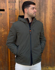 Giubbotto AURELIO Velour - Military - SUNS