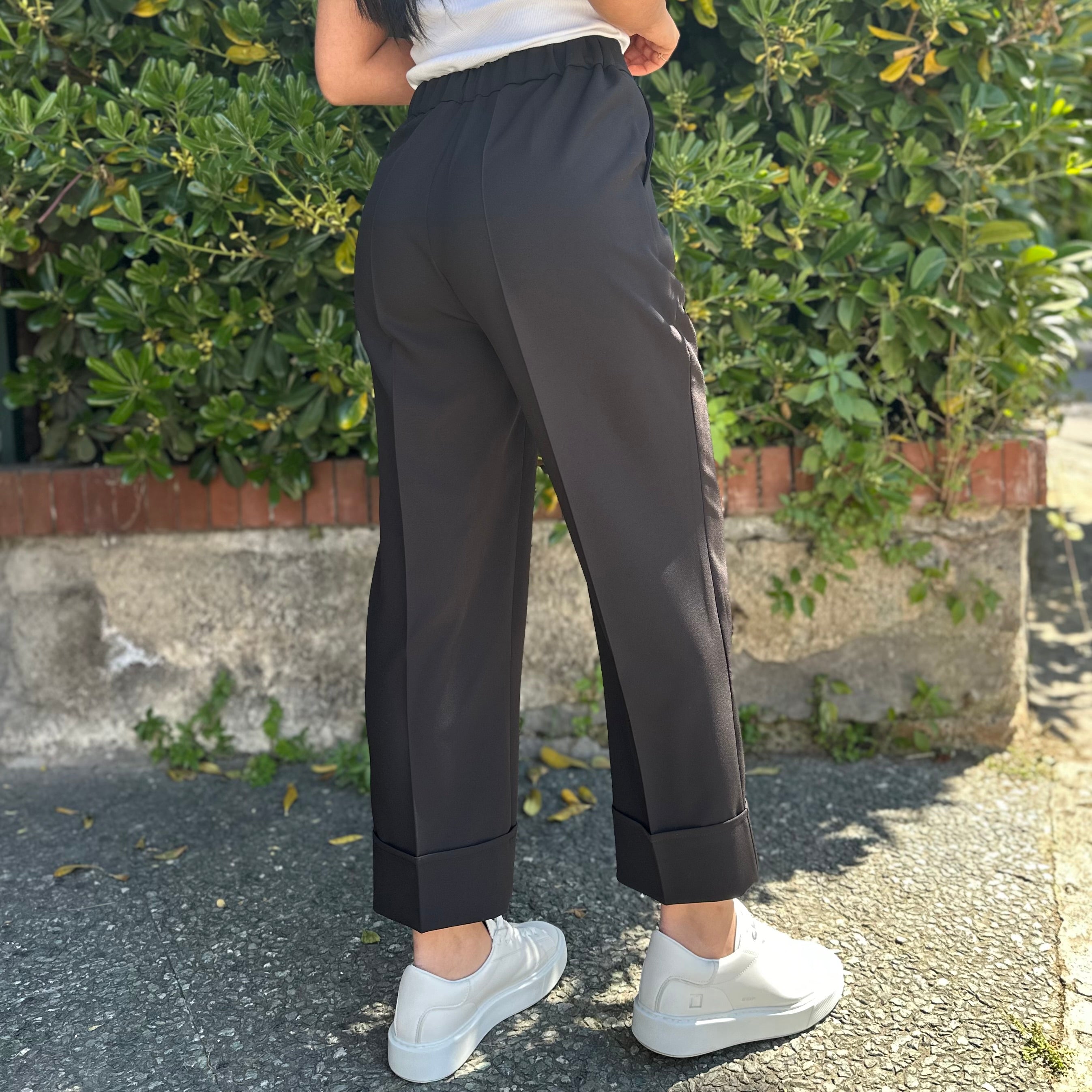 H2O PANTALONE PAIDA 26 NERO - Marcello Fontana Shop