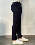 Bro ship Pantalone Chicago tk america con pence capri - Blu Navy - Marcello Fontana Shop