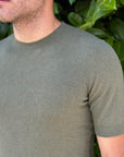 GIROCOLLO IN SPUGNA MILITARE - Marcello Fontana Shop
