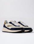 SS26 ATHLETA NYLON IVORY-BLUE - D.A.T.E. SNEAKERS