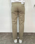 VANDOM PANTALONE STEFANO IN POPELINE BEIGE - Marcello Fontana Shop