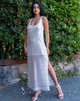 RELISH ABITO PESSY PEARLED IVORY - Marcello Fontana Shop