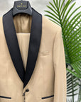 ABITO MANUEL RITZ SMOKING SCIALLATO BEIGE - Marcello Fontana Shop