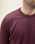GIROCOLLO LANA MERINOS BORDEAUX - PRIVATI FIRENZE