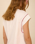 MEISIE T-SHIRT IN COTONE MORE AMOR - COD. M99T03WHT