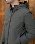 Giubbotto AURELIO Velour - Military - SUNS