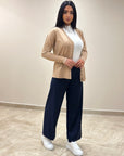 FW25 TELERIA ZED PANTALONE NAMI BLU