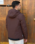 Giubbotto AURELIO Velour - Brown - SUNS