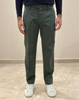 FW25 BRO-SHIP PANTALONE SARAJEVO REGULAR IN GAMBARDINA EDERA - Marcello Fontana Shop
