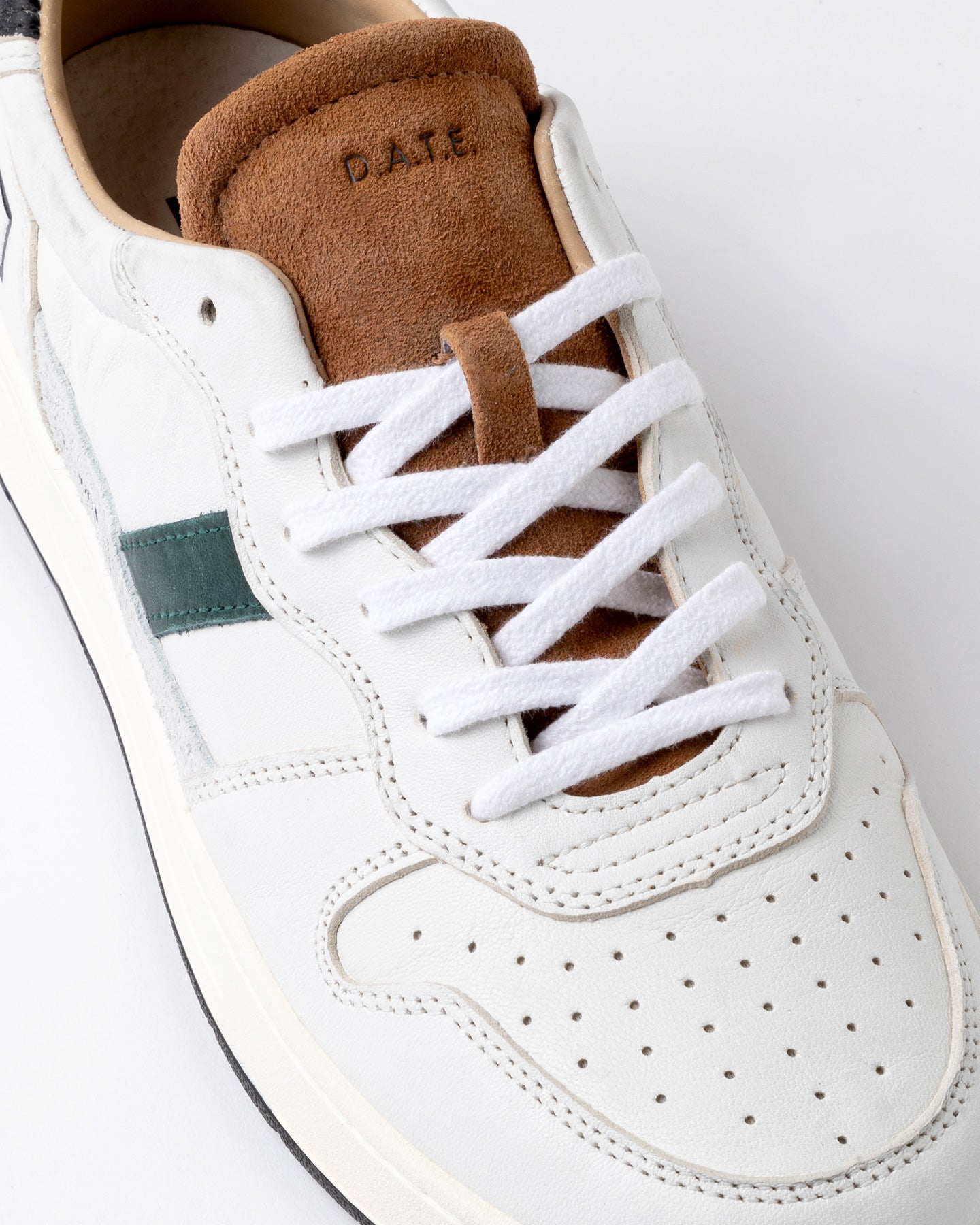 FW25 D.A.T.E. COURT 2.0 VINTAGE WHITE-CUOIO - Marcello Fontana Shop
