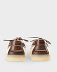 Scarpa modello barca marrone/crema - CPH160