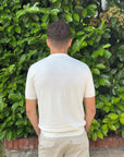 GIROCOLLO IN COTONE CREPE BIANCO - Marcello Fontana Shop