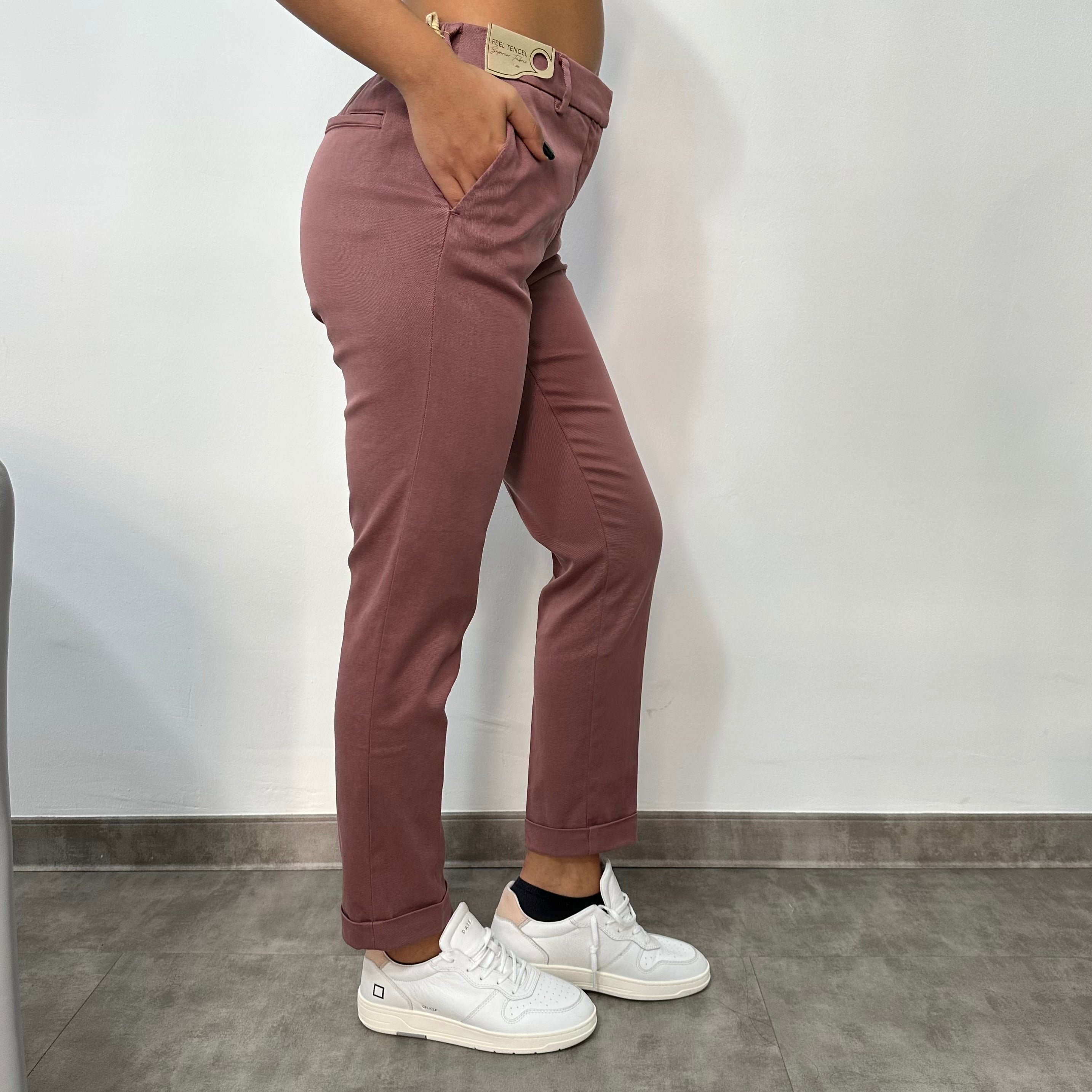 TELERIA ZED PANTALONE ALESSIA MALVA - Marcello Fontana Shop