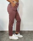 TELERIA ZED PANTALONE ALESSIA MALVA - Marcello Fontana Shop