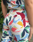 PENNYBLACK FIORDI PANTALONI CAPRI FANTASIA