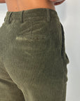 ROY ROGER'S PANTALONE MAEMI ARMY GREEN - Marcello Fontana Shop