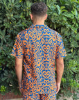 KQ CAMICIA FANTASIA ARANCIO - Marcello Fontana Shop